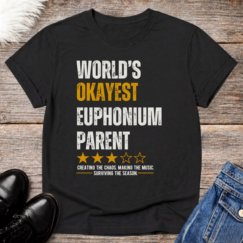 World's Okayest Euphonium Parent Tee