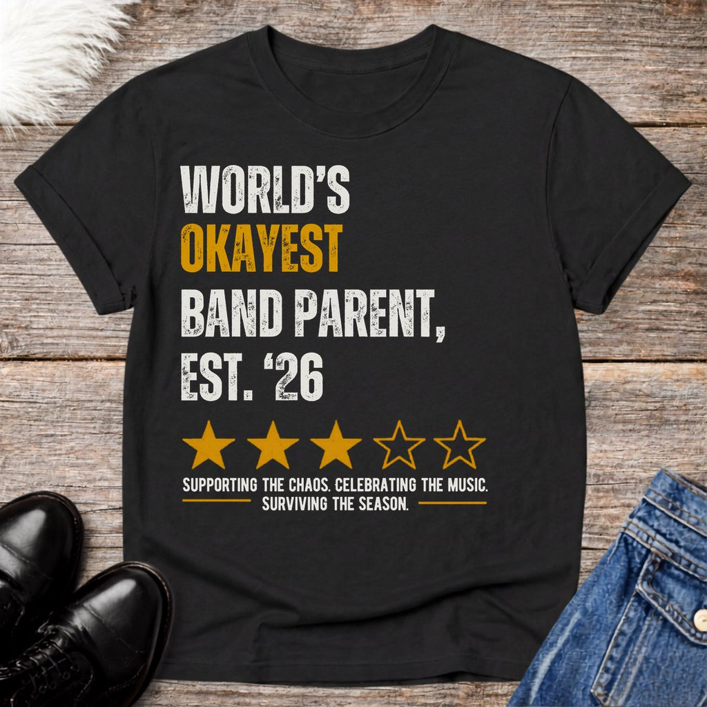 World's Okayest Parent Est 26 Tee