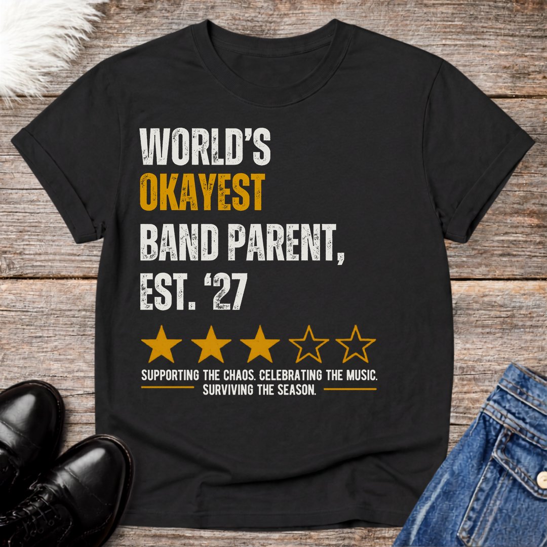 World's Okayest Parent Est 27 Tee