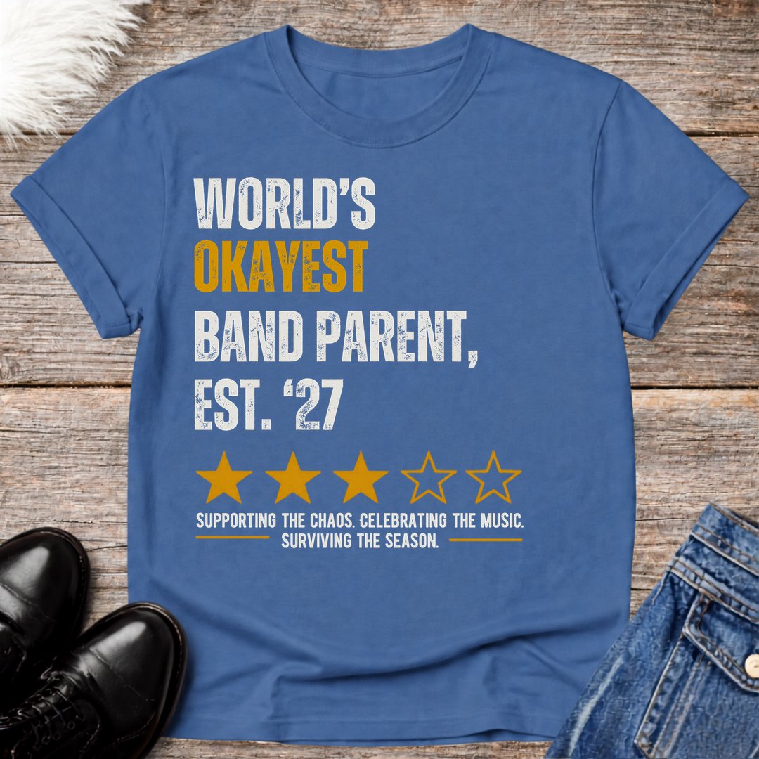 World's Okayest Parent Est 27 Tee
