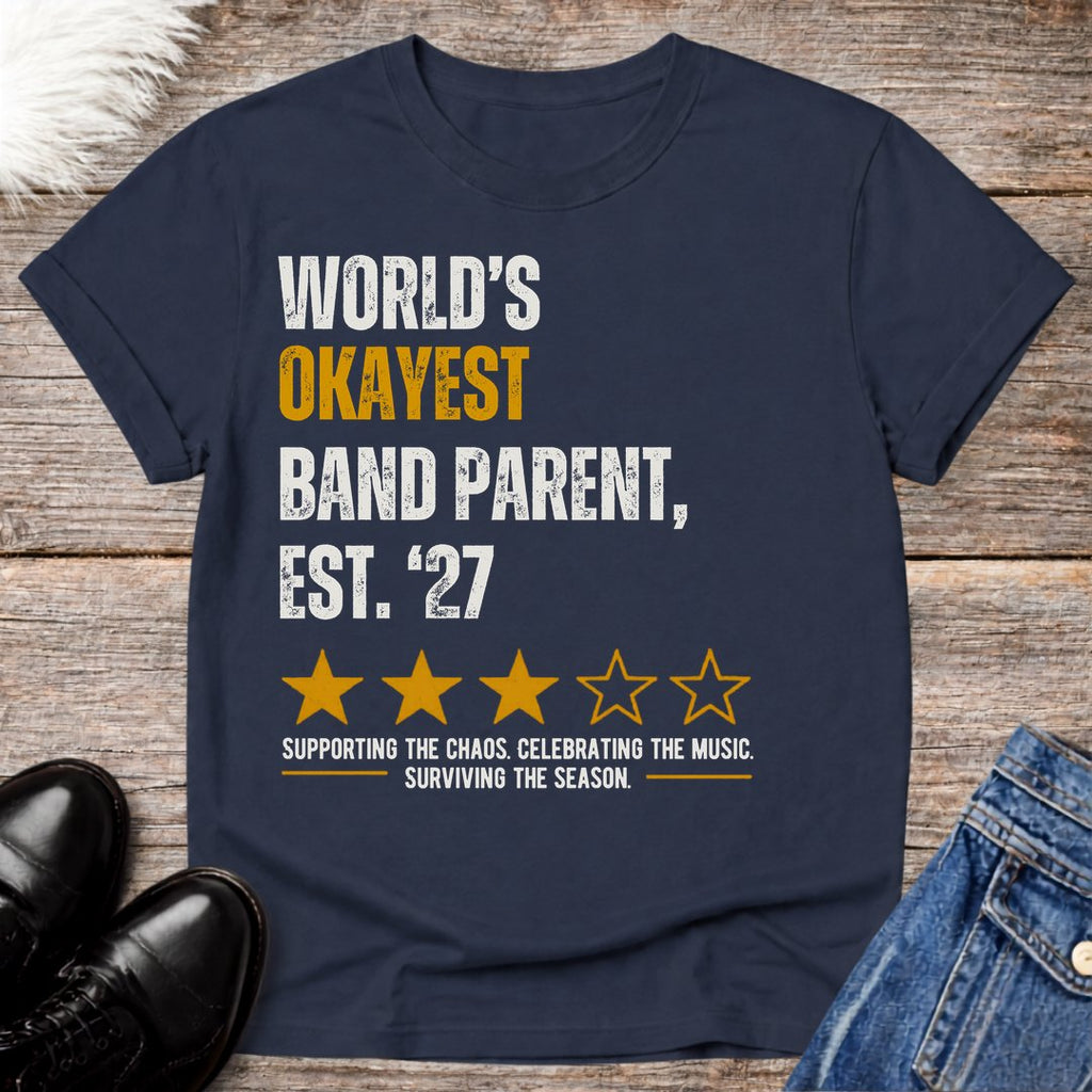 World's Okayest Parent Est 27 Tee