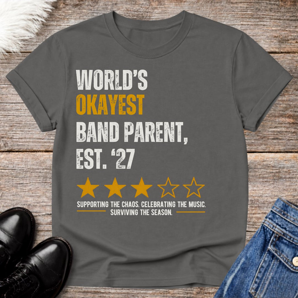 World's Okayest Parent Est 27 Tee