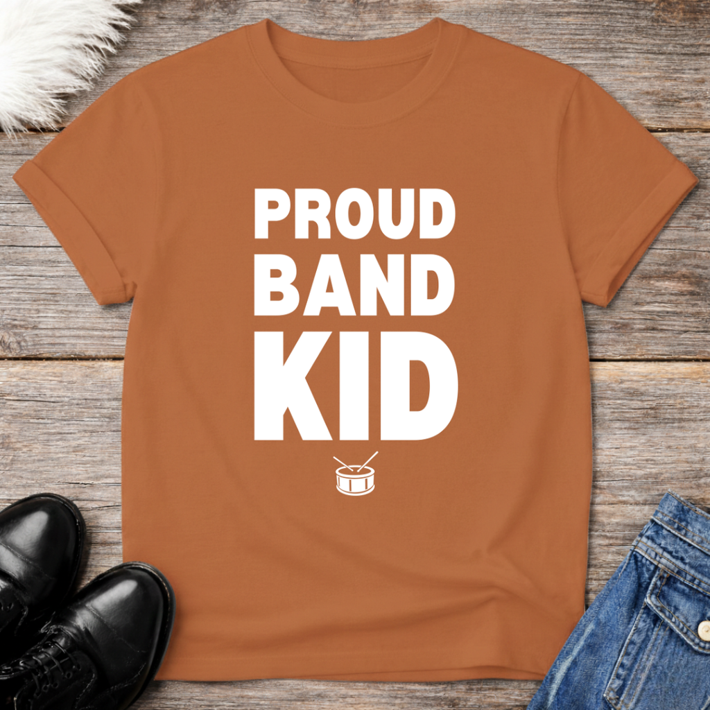 Proud Band Kid Drum Tee