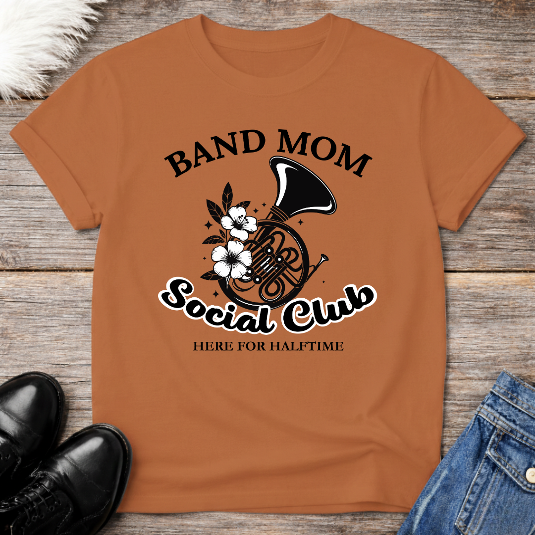 Band Mom Social Club Floral T-Shirt